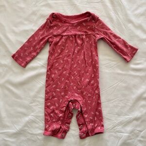 Just One You by Carter's Baby Girl 3M Floral Snap Romper